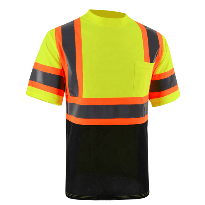 Reflective Safety Short Sleeve T-shirt