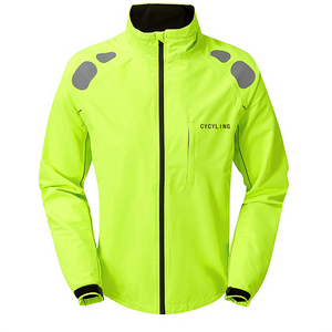 Factory Directly 100% Polyester Reflective Fashion Hi Vis Cycling Jacket